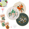 Santune 3 Sets Embroidery Kit for Beginners Needlepoint Cross Stitch Kits for Adults,Stitch Learning DIY Kit with Easy Instruction Video,Stamped F...