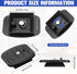 TOODOO 2 Pack 41mm and 43mm Tripod Quick Release Plate Camera Mounting Adapter, 2 Sizes QR Release Camera Tripod Ball Head Parts Replacement Compa...