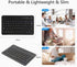 FLY WAY Portable Wireless Bluetooth 3.0 Keyboard,Ultra-Slim Mini Keypad 78 Keys Rechargeable Bluetooth Keyboard for iOS Android Windows Tablets an...