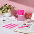 Fulmoon 50 Pcs Ballpoint Pens Bulk Retractable Comfortable Writing Pens Cute Back to School Supplies in Medium Point 1.0 mm for Teacher Student Br...