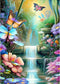 MOGTAA Butterfly Diamond Art Painting Kits for Adults, Full Drill Flowers Diamond Painting Kits for Beginners, DIY 5D Landscape Diamond Dots Kits ...