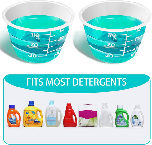 Laundry detergent cup,laundry detergent measuring cup,laundry measuring cup for liquid detergent for laundry detergent dispenser (2 pcs)...