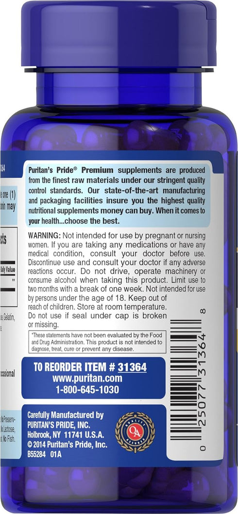 Puritan's Pride Rapid Release Melatonin 10Mg Capsule, Supports Sound Sleep, 120 Count, (Package May Vary)...