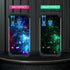Miqala for Galaxy A20/A30/A50 Case,Shiny in The Dark Three Layer Heavy Duty Shockproof Hard Plastic Bumper +Soft Silicone Rubber Protective Case f...