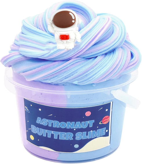Blue Cake Slime,Non Sticky,Super Soft Sludge Toy,Birthday Gifts for Kids 4-12,DIY Butter Slime Party Favor for Girls & Boys...