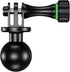 BRCOVAN Aluminum Alloy Tripod Mount Adapter with Camera 1/4"-20 Thread & 1'' TPU Ball Joint, Compatible with RAM Mounts B Size 1'' Ball Double Soc...
