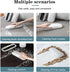 Multi-Functional Table Crumb Sweeper, Handy Rolling Bed Sweeping Brush, Floor Dust Remover, Cleaning Brush for Removing Lint Dust in Clothes, Furn...