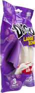 Dingo Rawhide Bone, Large, 3-Count...