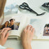 durony 800 Pieces Photo Sticker White Double-Sided Self Adhesive Photo Tapes for Pictures DIY Photo Album Journal...