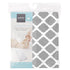 Kushies Changing Pad Cover for 1" pad, 100% Breathable Cotton, Made in Canada, Grey Lattice...