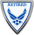 Elektroplate Officially Licensed Retired United States Air Force Shield Chrome All Metal Emblem for Cars, Trucks, and All Auto | Universal Fit at ...