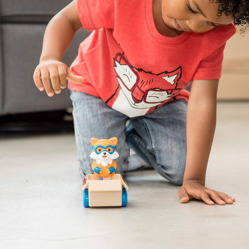 Educational Insights Zoomigos Fox with Box Zoomer - Toddler Toy...