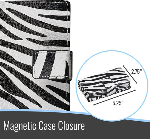 HealthSmart® Travel Pill Case, Zebra...