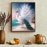 DIY 5D Diamond Painting White Peacock by The Sea, Diamond Painting Kits Crystal Embroidery Art Crafts, Beautiful Landscape Decor Home Wall Decor, ...