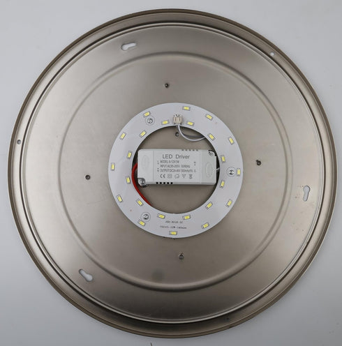 Ledytech 12w 5730 SMD Led Panel Ceiling Light Fixtures Circle Annular Round Replacement Board Bulb 6000K 1-Pack (White 6000-6500k)...