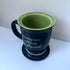 Man of Faith Ceramic Mug and Coaster Set of 1, Birthday, Christmas, and Father's Day Gift for Christian Men, 14 Ounce, by Abbey Gift...