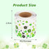 49.2 Ft St. Patrick's Day Bulletin Board Border Roll, Shamrock Clover Bulletin Board Border Trim for St. Patrick's Day Irish Holiday Classroom Off...