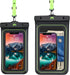 MYBAT PRO IPX8 Waterproof Phone Pouch (1 Pack XL Size + 1 Pack Regular Size), Cell Phone Dry Bag with Detachable Lanyard, Universal Floating Water...