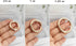 10 pcs 3/4 inch(19mm) Small Round Carabiners Clips Metal Trigger Spring O Rings Snap Hooks DIY Charms Accessory for Keychains Bags Purses Crafts M...