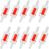 10PCS Aquarium Air Check Valve, One Way Non-Return Check Valve for Aquarium Air Pump, for 3/16 Inch Airline Tubing, Fish Tank Accessories (Red)...