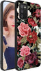 for Galaxy A03S Case,Samsung Galaxy A03S Case,TPU ultra-thin anti-drop protective Cover Protector Phone Case for Samsung Galaxy A03S (Rose flower)...