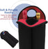 Desing Wish 2-Bottle Set Wine Carrier Tote Bag for 750ml Red/White Wine Bottles, Insulated Neoprene Wine Cooler Bag Wine Gift Bags for Gift/Picnic...