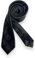 Stylish Neck Tie with Matching Pocket Square - Traditional Elegance for Every Occasion! Modern Slim Black...