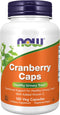 NOW Supplements, Cranberry Caps with Added Vitamin C, Healthy Urinary Tract*, 100 Veg Capsules...