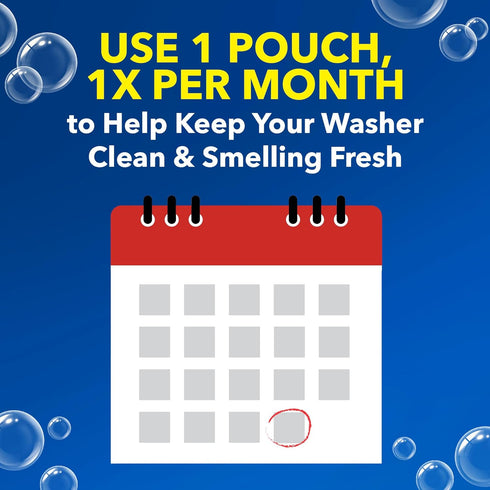 OxiClean Washing Machine Cleaner with Odor Blasters, 4 Count...