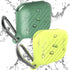 Waterproof Case for Airpods 3,Unibody Design,Soft Silicone Protective Case,Wireless Charging,LED Visible,with Keychain(Green&Night Glow)...