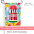 Morigins Hello Summer Popsicles and Ice Cream Double Sided Watermelon Pineapple Kiwi Fruit Garden Flag 12.5x18 inch...