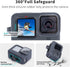 SEASKY 6 in 1 Protective Kit Accessories for Gopro Hero 12/11/10/9 Black Action Camera Silicone Shell Case Housing+3Pcs Glass Screen Protector+Dir...