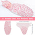 3 Pack Preemie Swaddle Blanket with Hat Set Preemie Hats Baby Receiving Blanket Swaddle Wrap for Preemie Newborn (Cute Style)...