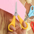Kid Scissors, Blunt Tip Safety Children Scissors, Stainless Steel Blades with Centimetre Scale, More Accurate Cutting, Set of 6...