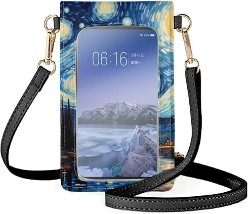 Small Crossbody Bags for Women Cell Phone Purse Leather Shoulder Handbags Medium Size...