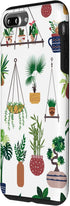 iPhone 7 Plus/8 Plus Indoor and Outdoor Plant Illustrations | Boho Nature Art Case...