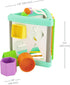 Infantino Activity Triangle & Shape Sorter with 4 Shapes, Bendy Bars, Maze Tracks & Spinning Gears for Infants & Toddlers 6M+...
