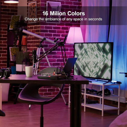 Zigbee A15 Smart Bulbs, Compatible with Hue*, Alexa, Google & ConBee (Hub Required),E12 Color Changing, Tunable White 2700K-6500K, Globe Shape, G4...