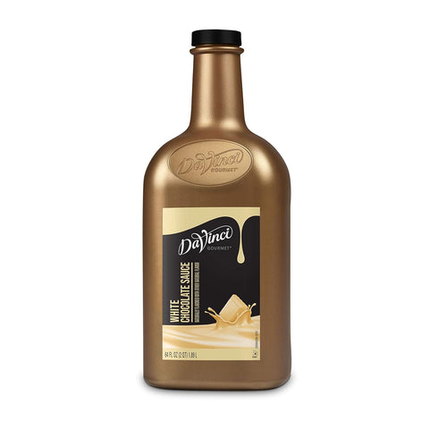 DaVinci Gourmet White Chocolate Sauce, 64 Fluid Ounce (Pack of 1)...