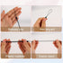 8Pcs Elastic Lanyard, Retractable Anti-Lose Pen Leash, Coil Spring Tablet Pens Straps, High-Elasticity Plastic Tether Lanyard for Tethering Drawin...