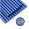 SWANGSA 20 Pieces Glue Gun Sealing Wax Sticks Navy Blue for Wax Seal Stamp, Great for Wedding Invitations, Cards, Envelopes, Wine Packages, Gift W...