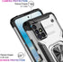 IKAZZ for Galaxy A51 4G Case with Screen Protector,Dual Layer Soft Flexible TPU and Hard PC Anti-Slip Full-Body Rugged Protective Phone Cover with...