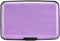 ELFISH RFID Blocking Credit Card Protector Aluminum ID Case Hard Shell Business Card Holders Metal Wallet for Men or Women (Purple)...