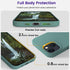 OTOFLY Designed for iPhone 13 Phone Case, Silicone Shockproof Slim Thin Phone Case for iPhone 13 6.1 inch Midnight Green......