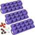 Bakerpan Silicone Chocolate Heart Mold - Set of 3 - Heart Shaped Jelly and Ice Cube Tray, Gummies, Candy...