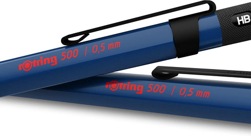 Rotring 500 Mechanical Pencil, Blue Barrel, 0.5mm...