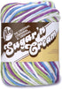 Variety Assortment Lily Sugar 'n Cream Yarn Bundle 100% Cotton Worsted #4 Weight Solids & Ombres with Needle Gauge (Mix 236)......