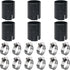 6PCS Home Office Desk Chairs Fixing a Sinking Office Chair Cylinder Alternatives Gas Lift with 12PCS Stainless Steel Hose Clamps...