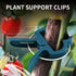 RamPro 80 Piece Green Gentle Gardening Plant & Flower Lever Loop Gripper Clips, Tool for Supporting or Straightening Plant Stems, Stalks, and Vine...
