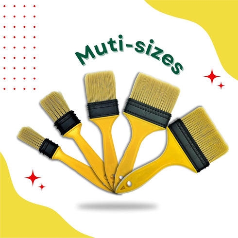 Paint Brushes for Walls 5 pcs, Chip Brush Set, 1, 1, 2, 2, 3 inch | Chalk Paint Brush for Furniture, Wax Brush, Disposable Brush, Trim Paint Brush...